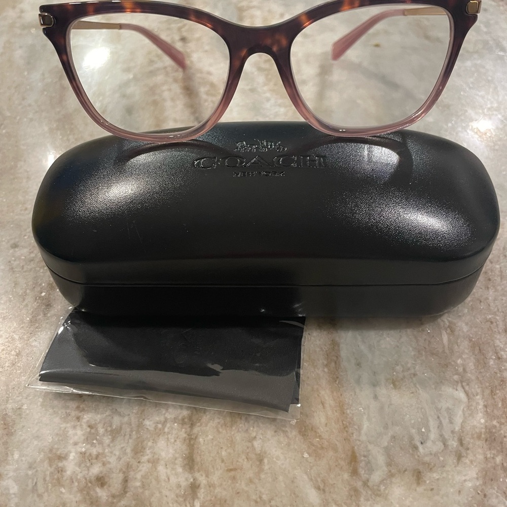 Coach Tortoise Shell Glasses - image 1